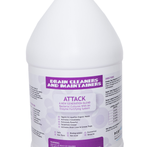 drain cleaners and maintainers - attack - a new generation blend bacterial cultures with an enzyme fortifying system