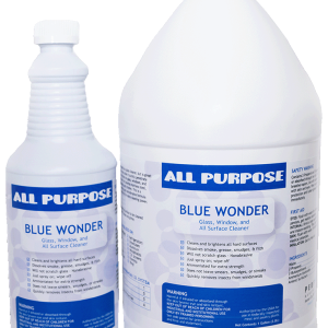 all purpose - blue wonder - glass, window and all surface cleaner