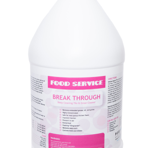 food service - break through - deep cleaning tile and grout cleaner