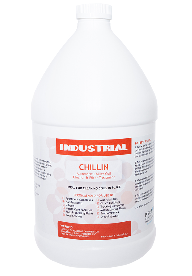 industrial - chillin - automatic chiller coil cleaner and filter treatment