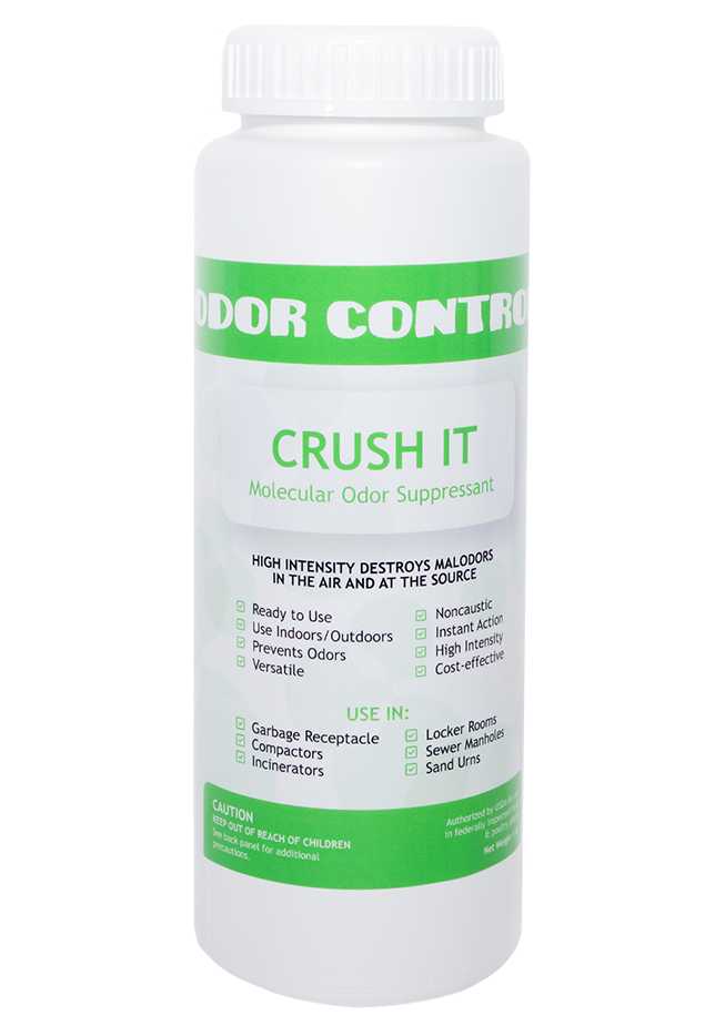 odor control - crush it - molecular odor suppressant