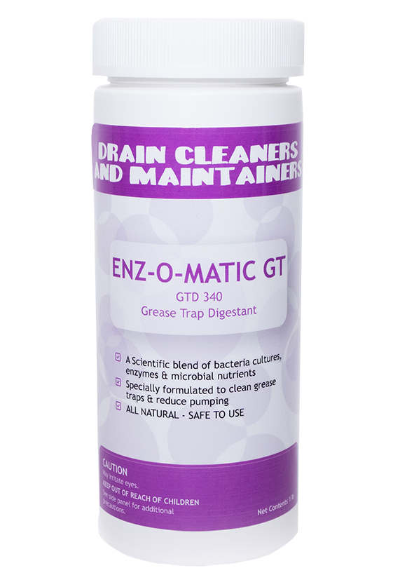 drain cleaners and maintainers - enz-o-matic gt - GTD 340 - grease trap digestant
