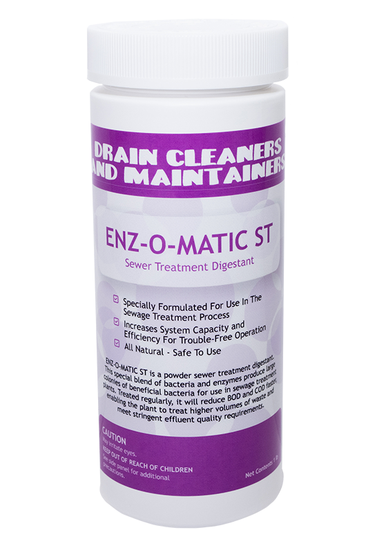 drain cleaners and maintainers - enz-o-matic st - sewer treatment digestant