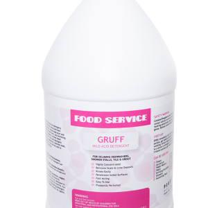 food service - gruff - mild acid detergent