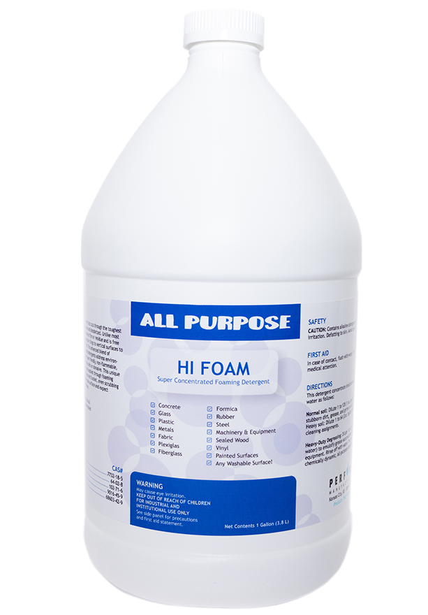 all purpose - hi foam super concentrated foaming detergent