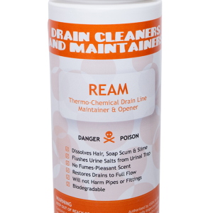 drain cleaners and maintainers - ream - thermo-chemical drain line maintainer and opener