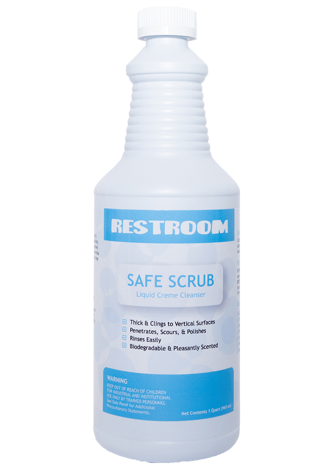 restroom - safe scrub - liquid creme cleanser