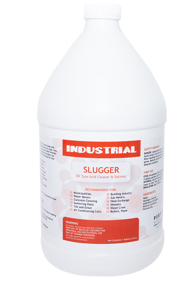 industrial - slugger -ox type acid cleaner and delimer