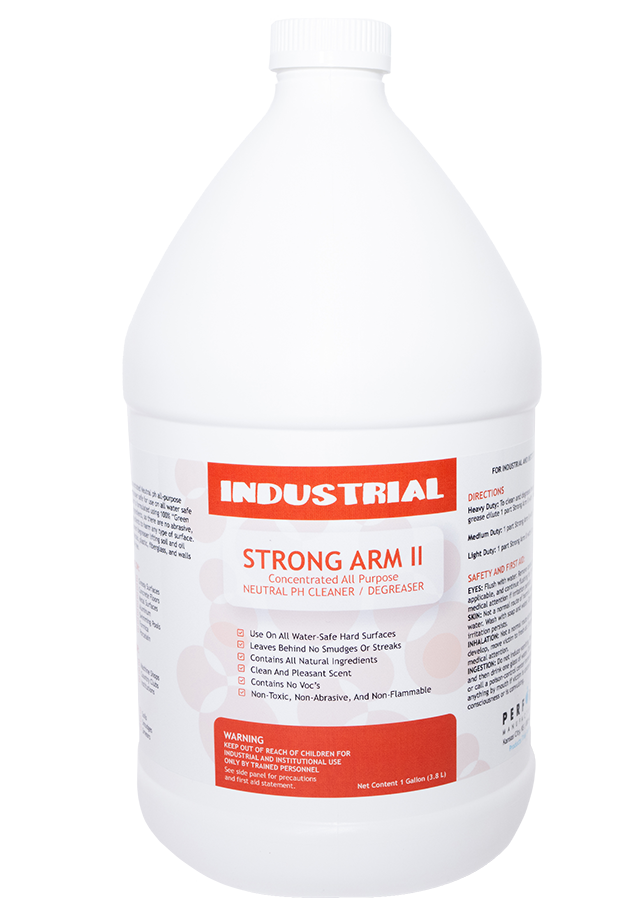 industrial - strong arm II - concentrated all-purpose neutral ph cleaner and degreaser