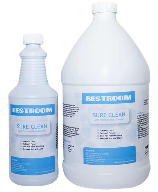 restroom - sure clean acid fortified bowl cleaner