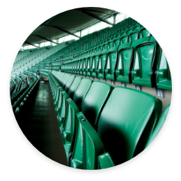 seats in a stadium