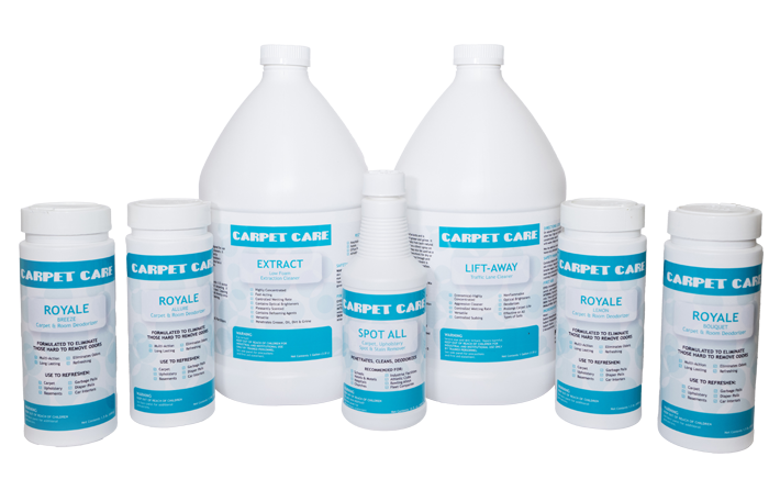 carpet care - lift away, spot all, extract, royale
